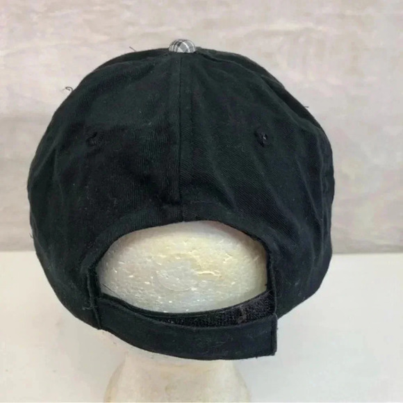 Roots Golf Black & Checkered Ball Cap OS Adjustable - Picture 3 of 6